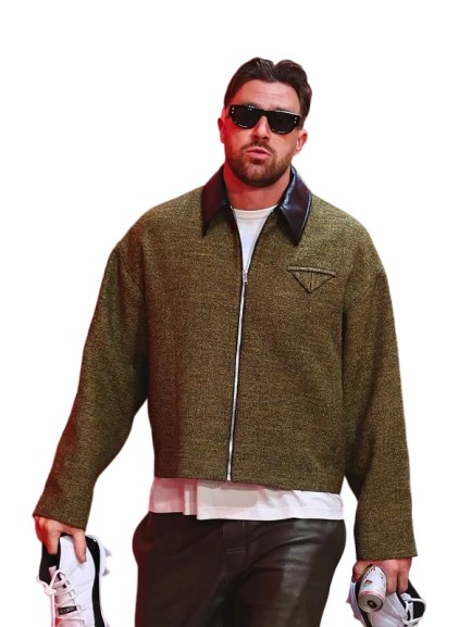 Travis Kelce Brown Jacket