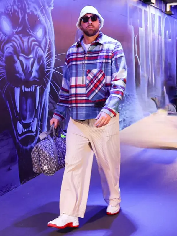 Travis-Kelce-Wool-Plaid-Shirt-Jacket-Blue