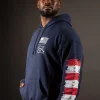 United We Stand Blue Hoodie