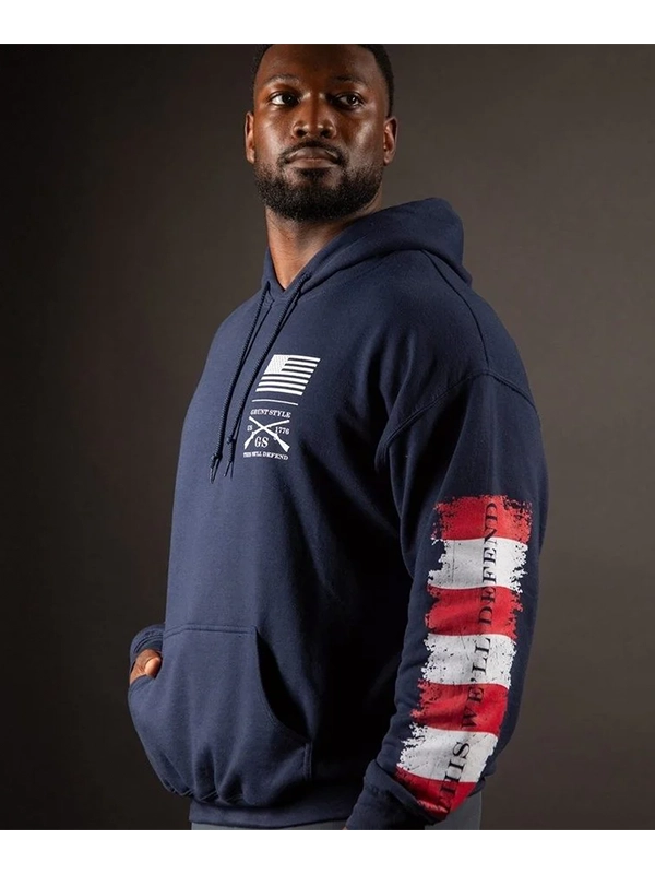 United We Stand Blue Hoodie