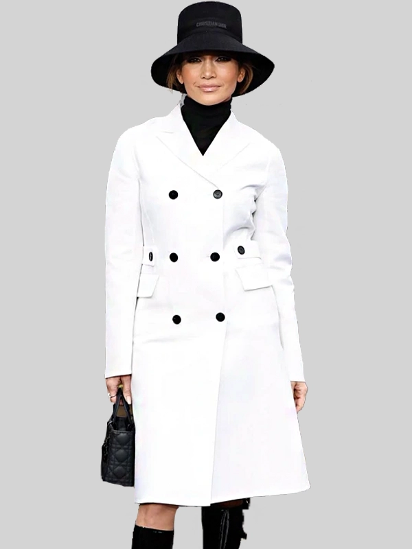 Unstoppable Premiere Jennifer Lopez White Coat