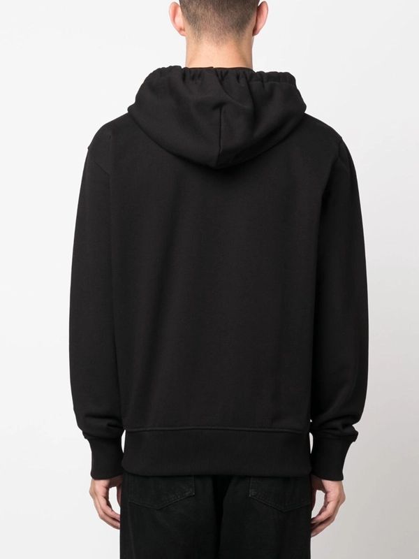 Versace Jeans Couture Black Zip-Up Hoodie