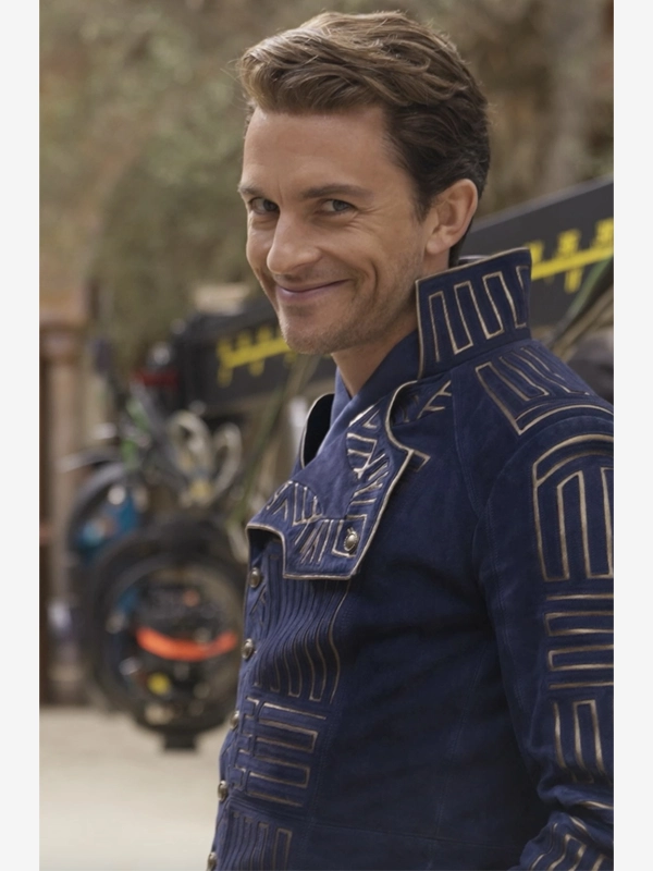 Wicked Jonathan Bailey Blue Jacket