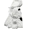 Yeezy Season 3 Kanye West White Hoodie Jacket