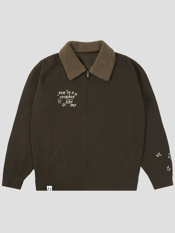 You're a Cowboy Like Me Work Jacket Brown