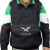 eagles starter pullover jacket