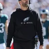 nick sirianni eagles hoodie black