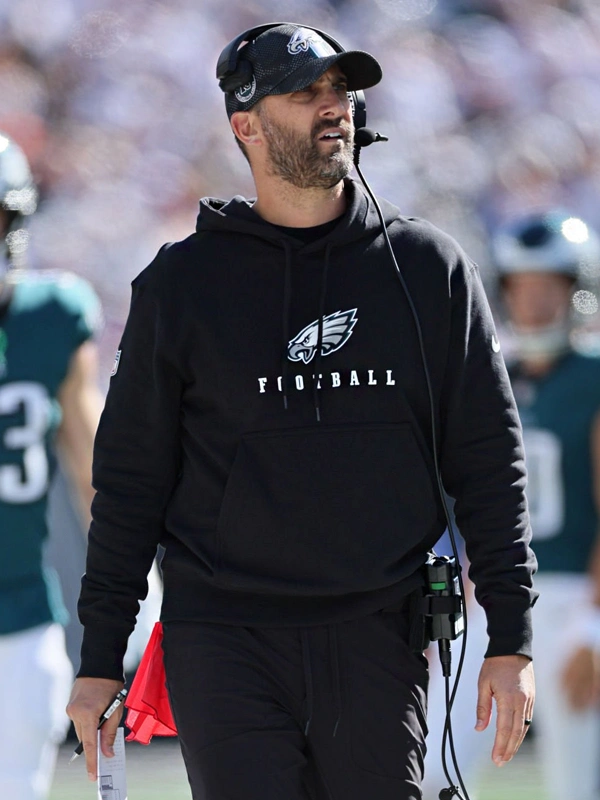 Nick Sirianni Philadelphia Eagles Black Hoodie