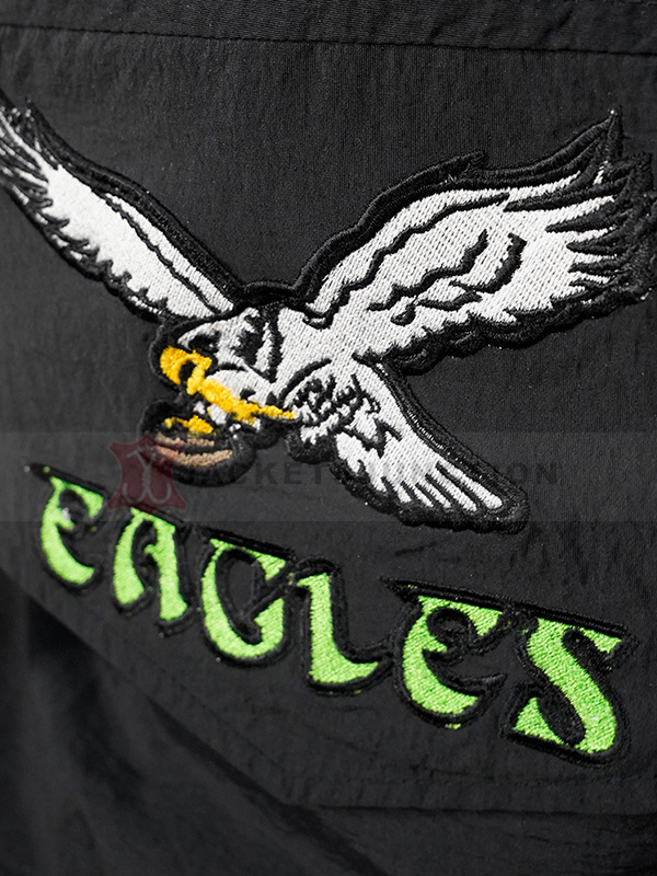 pullover eagles starter jacket