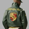 ALD Porsche 993 Turbo Leather Club Jacket Green