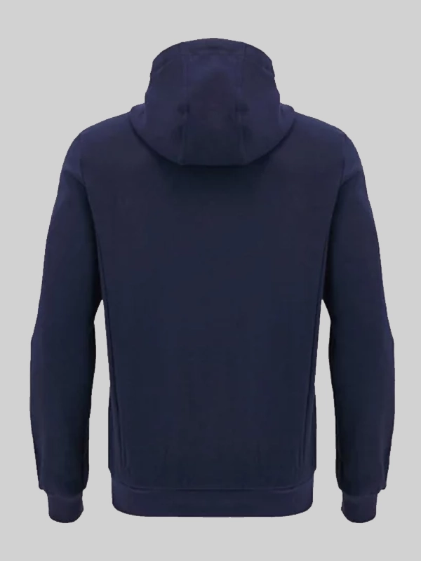 Alex Sanderson Sale Sharks Travel Blue Zip-Up Hoodie