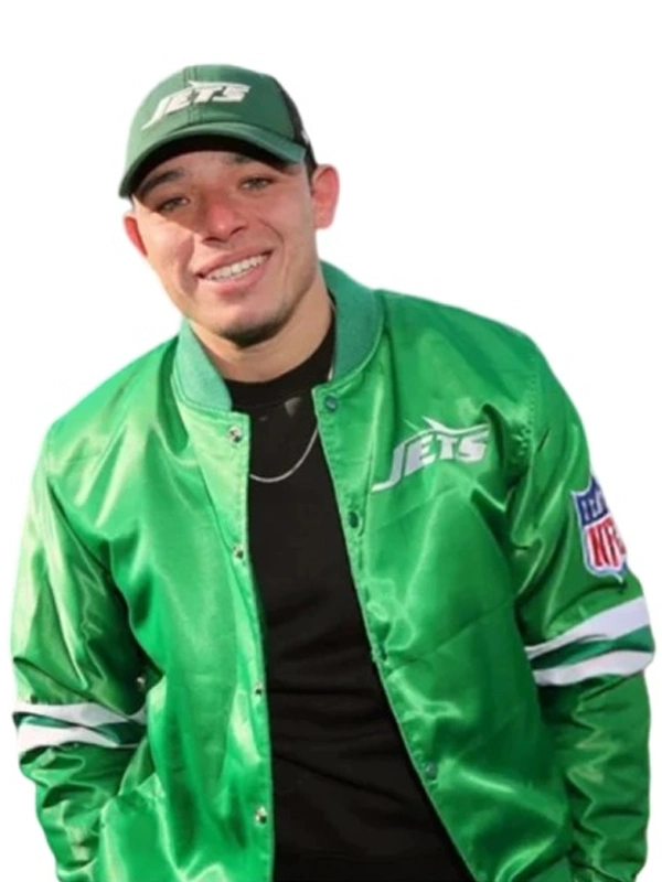 Anthony Ramos New York Jets Bomber Jacket Green