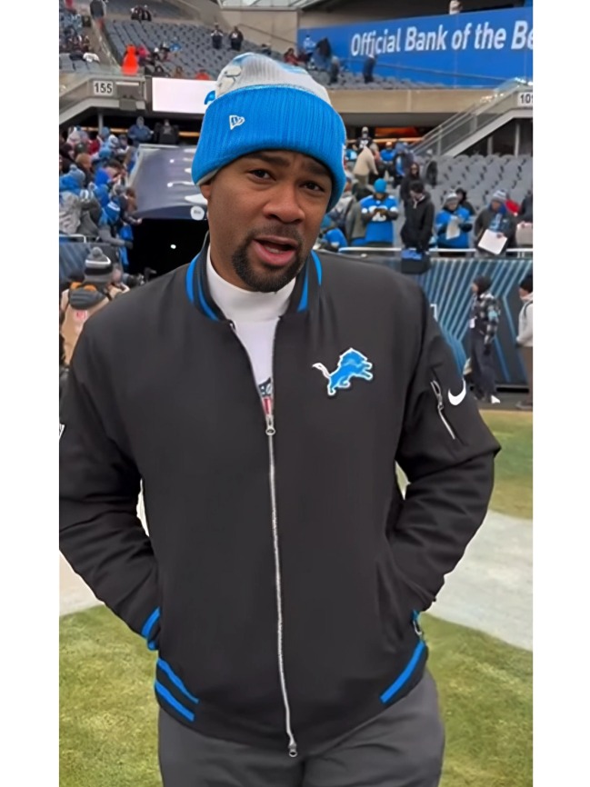 Antwaan Randle El Lions Bomber Jacket