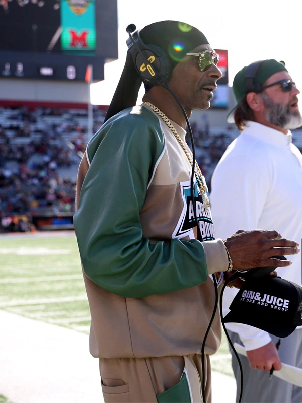 Arizona Bowl Snoop Dogg Brown & Green Tracksuit