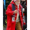 Arnold Schwarzenegger The Man with the Bag Santa Coat Red