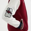 Arsenal-Unisex-Varsity-Full-Snap-Jacket-Red