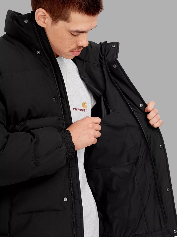 Carhartt Danville Black Puffer Jacket