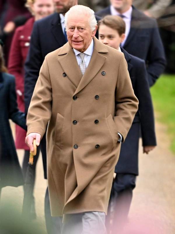 Charles III Brown Coat