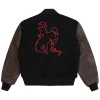 Cherry Rodeo Champ Black Varsity Jacket