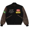 Cherry Rodeo Champ Varsity Jacket Black