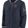 Chicago Bears Nike Sideline Coach Bomber Jacket