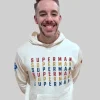 DC Superman 2025 Hoodie Off-White