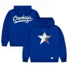 Dallas Cowboys GOLF WANG Cutout Pullover Hoodie Royal Blue