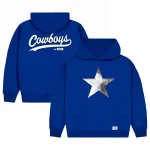 Dallas Cowboys GOLF WANG Cutout Pullover Hoodie