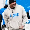 Dan Campbell Detroit Lions Hoodie Grey