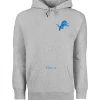 Detroit Lions Fireside Hoodie Grey