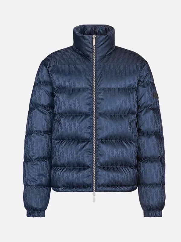 Dior Puffer Jacket Blue