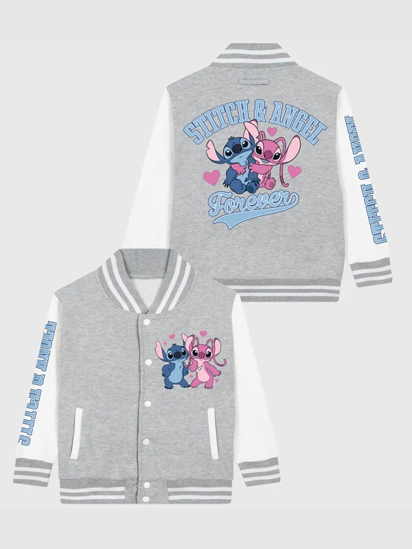 Disney Lilo And Stitch Varsity Jacket