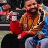 Drake-Raptors-Game-Embroidered-Hooded-Snow-Ski-Brown-Jacket