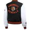 Erin-Andrews-Cincinnati-Bengals-Black-and-White-Varsity-Jacket