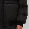 Fear of God Essentials Downfilled Black Puffer Bomber Jacket