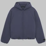 Fear of God Essentials Marine Military Nylon Hooded Bomber Jacket