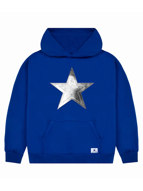 GOLF WANG Dallas Cowboys Cutout Pullover Hoodie Blue