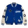 GOLF WANG Dallas Cowboys Letterman Full-Snap Jacket - Royal