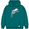 GOLF WANG Dolphins Cutout Pullover Hoodie