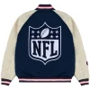 GOLF WANG NFL Letterman Varsity Full-Snap Jacket Blue