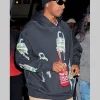 Givenchy Oversized 4G Lock Print Hoodie A$AP Rocky