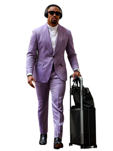 Jalen Hurts Purple Suit