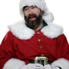 Jason Kelce Santa Claus Coat Red