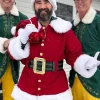 Jason Kelce Santa Coat Red