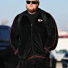 Kansas City Chiefs Black Tracksuit Black