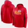 Kansas City Chiefs Nike 2024 AFC West Division Champions Hoodie Red