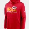 Kansas City Chiefs Nike 2024 AFC West Division Champions Locker Room Trophy Collection Pullover Hoodie - Red