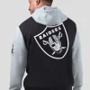 Las Vegas Raiders Starter Extreme Pullover Hoodie - Black