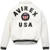 Lethal Bizzle Avirex White Jacket