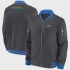 Los Angeles Chargers Sideline Coach Bomber Jacket